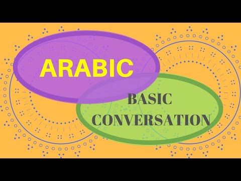 Arabic basic conversation part 1