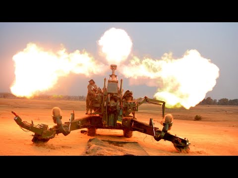 INDIAN ARMY GUNNERS Operating the FH-77 BOFORS Howitzer | PART 1