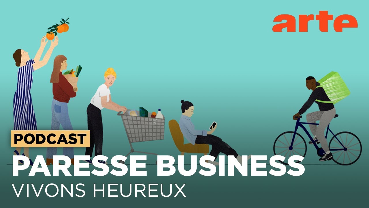 Paresse business : petits livreurs et gros profits | Vivons heureux  - ARTE Radio Podcasts