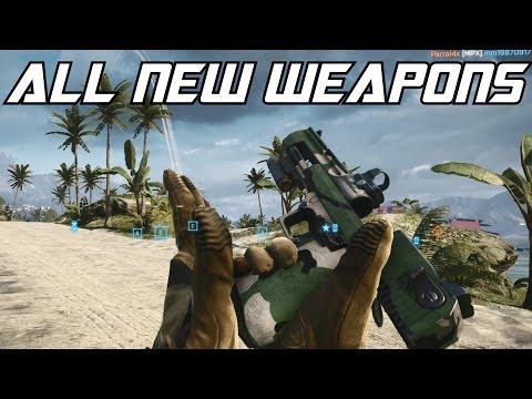 BF4 Dragons Teeth DLC Weapons