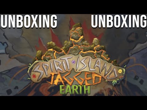 SMGSLT - Unboxing Spirit Island: Jagged Earth (Retail Edition)