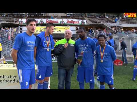 Endspiel SBFV-Rothaus-Pokal 2014: SV Waldkirch -FC Bötzingen 4:0 (2:0)