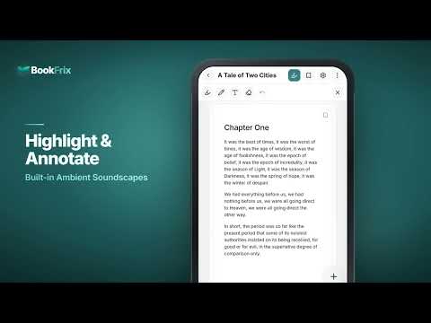 BookFrix - book reader video thumbnail