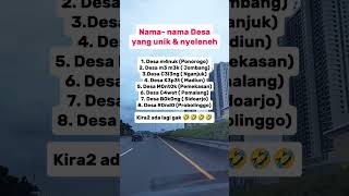 Download lagu Nama-nama desa yang unik dan nyeleneh #viralvideo #video #viralshorts #fyp mp3