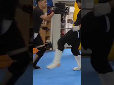 【三日月蹴り】ミドルハイからの三日月蹴り（極真空手・松岡朋彦のフルコンタクト空手蹴り技向上プログラム）