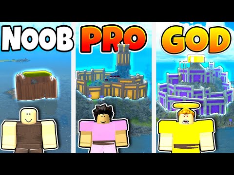 Roblox NOOB vs PRO vs GOD ULTIMATE BASE BUILD in BOOGA BOOGA