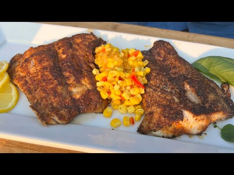 Blackened Redfish (Red Drum) Recipe