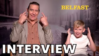 BELFAST Interview | Jude Hill and Ciarán Hinds Talk Crying On Film's Final Day video