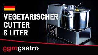 Cutter végétarien – 8 litres – 370 watts – 230 volts – 1400 tr/min