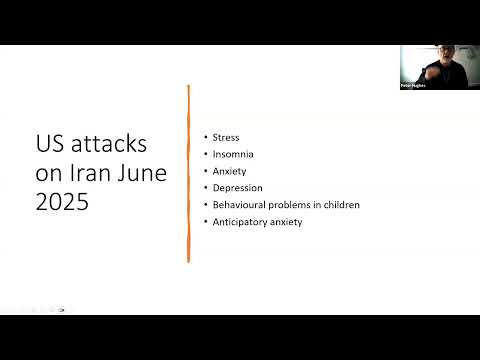 Supporting Clinicians: Mental Health Support in a Time of Conflict