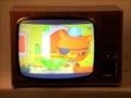 Historic Color Television Minerva Color 707 From 1969