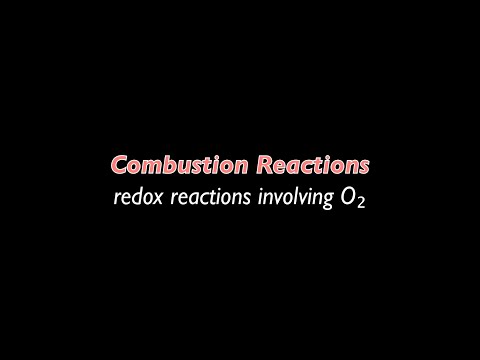 7.07 Combustion Reactions