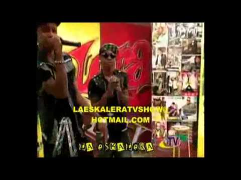 Flow Keidy & Boqueton - En La Eskalera Tv Show Cantando