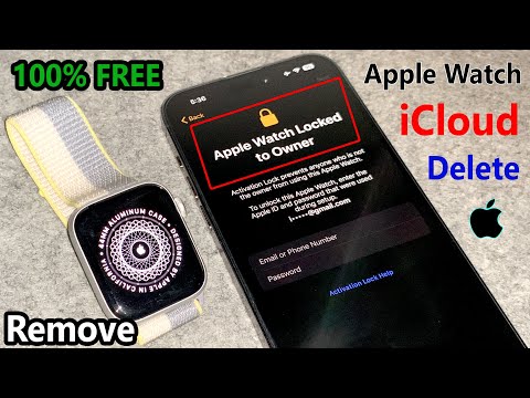 How to remove iCloud activation lock on Apple Watch || iCloud Lock Permanent Unlock apple watch