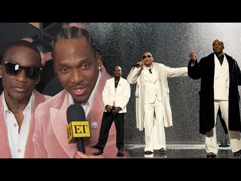 Pharrell Williams and Clipse's SNOWY Performance at 2026 GRAMMYs