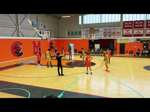 U15M-Élite Nationale - 2025/2026 - 1ère Phase J1 - LE MANS SCM/ CENTRE ESSONNE