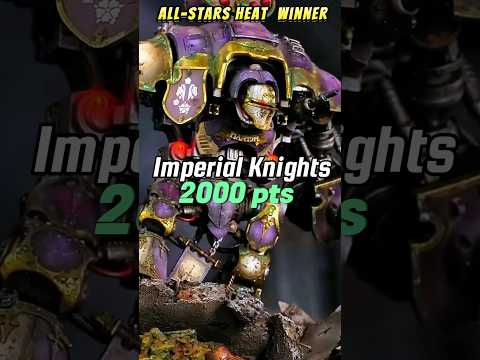 Imperial knight 2000 points army #wh40k #warhammer40k #40k #warhammer40000
