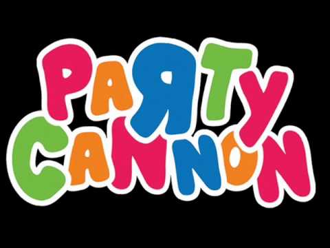 PARTY CANNON - DUCT TAPED TO A FLAG POLE