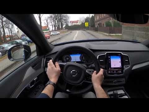 Volvo XC90 Mild Hybrid 2020 R Design POV Test Drive