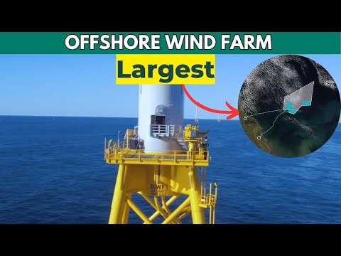 World’s largest offshore wind farm is currently under construction | Dogger Bank Wind Farm