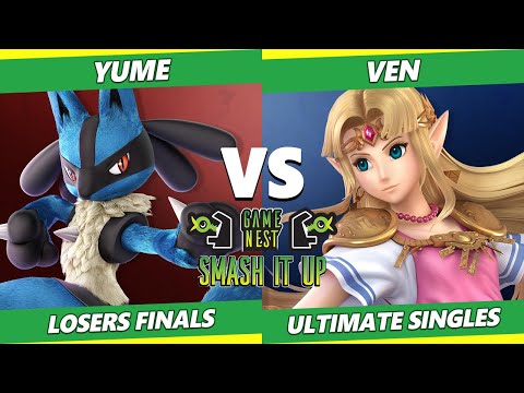 Smash It Up 31 Losers Finals - Yume (Lucario) Vs. Ven (Zelda) SSBU Ultimate Tournament