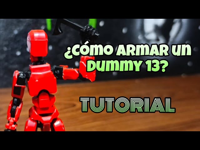 Vídeo relacionado con YCZCHE14 T13 Action Figure Man (ensamblaje completado), Figuras De Acción Impresas En 3D,Figuras de acción con múltiples articulaciones, Dummy 13 Figura, Decoración de Oficina