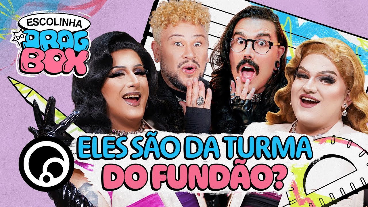 DIVA DEPRESSÃO manda bem em PORTUGUÊS e FILOSOFIA? | ESCOLINHA DO DRAGBOX na DiaTV #01