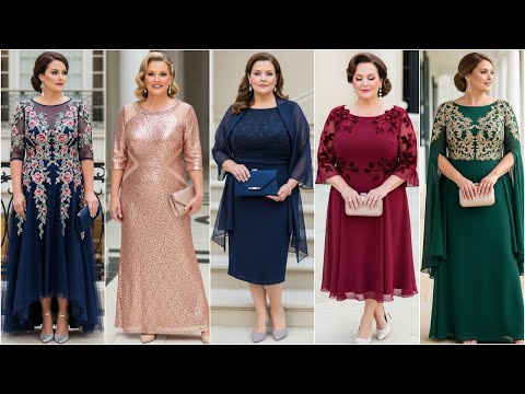 2025 Plus Size Mother of the Groom Dresses | Classy, Chic & Comfortable Fashion Picks for Moms