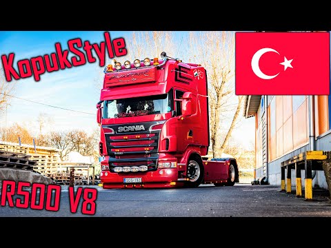 WALKAROUND & SOUND: Scania R500 V8 Tantürk