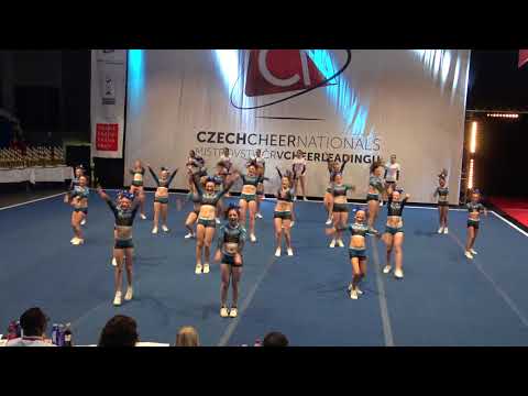 Prague Eagles Cheerleaders - Little Eagles v kategorii Team Youth Median (MČR 2018)