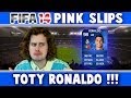 TOTY RONALDO PINK SLIPS VS FINCH!! FIFA 14 ULTIMATE TEAM