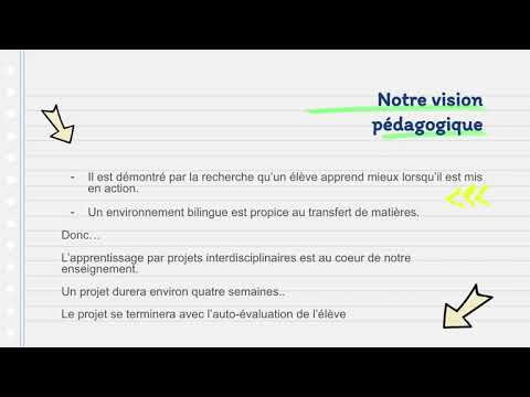 Notre vision pédagogique