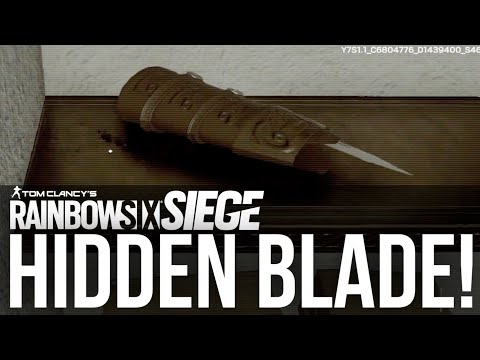 NEW "Hidden Blade" From Assassin's Creed In Rainbow Six Siege (Easter Egg)