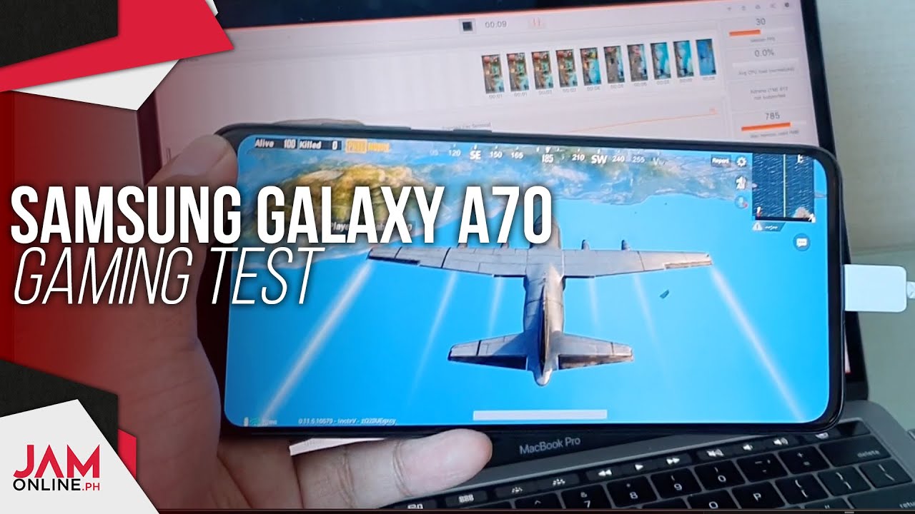 Samsung Galaxy A70 Gaming Test (PUBG, NBA 2k19, Antutu & Talion)