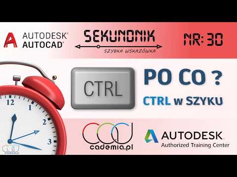 CTRL do wyłączania elementów szyku. Autocad szybka wskazówka odc. 30.