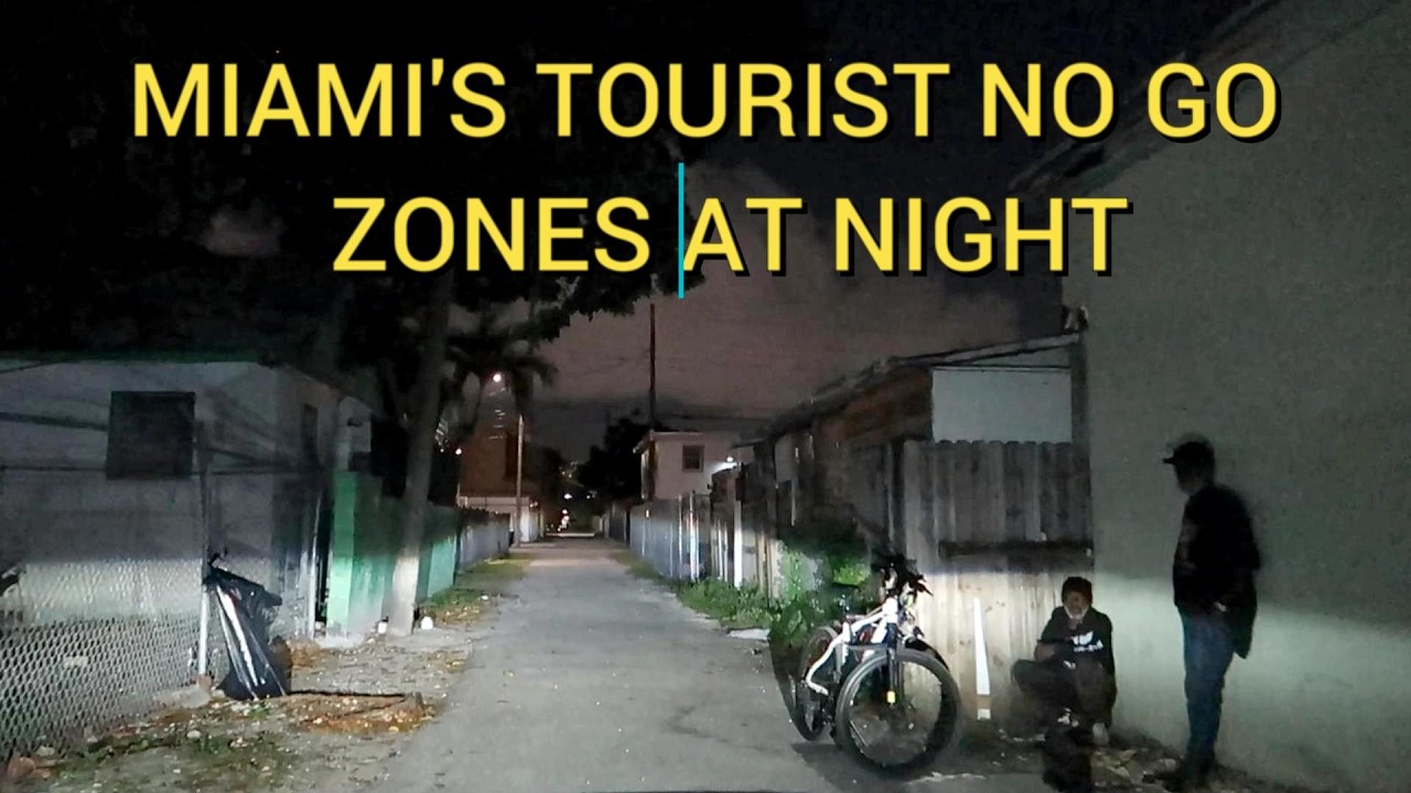 EXPLORING MIAMI'S DANGEROUS STREETS AND HOODS AT NIGHT