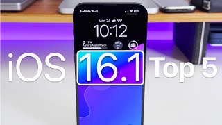 iOS 16.1 - Top 5 Features