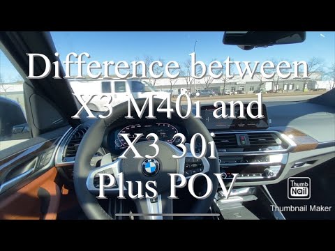 2020 BMW X3 M40i VS BMW X3 30i Difference Between Two