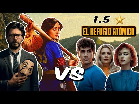 ¿Será EL REFUGIO ATÓMICO la nueva LA CASA DE PAPEL? El reparto de la serie de Netflix responde