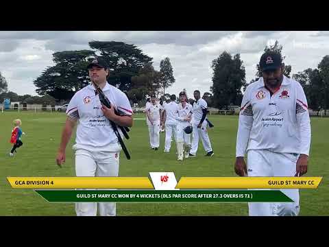 Live Cricket Match | Guild St Mary CC vs GCA Division 4 | 16-Dec-23 11:56 AM | CricHeroes
