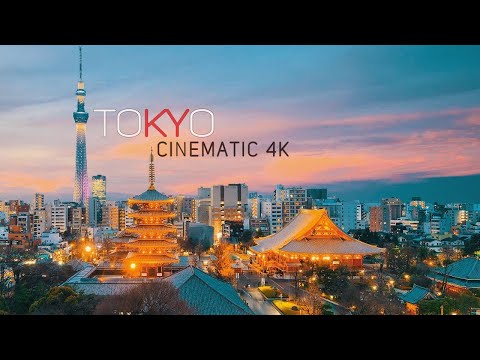 Tokyo 東京 The City of Light 4K  | Tokyo, Light Trail, 4K - 東京夜景／ライトトレイル |