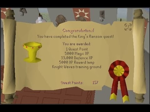 Osrs Kings Ransom Quest Guide