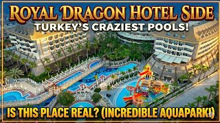 Royal Dragon Hotel Side Antalya Turkey #ultraallinclusive #luxuryresort #holiday