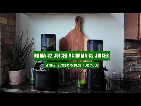 NAMA J2 JUICER VS NAMA C2 JUICER + BLENDER which Nama juicer is best for you?