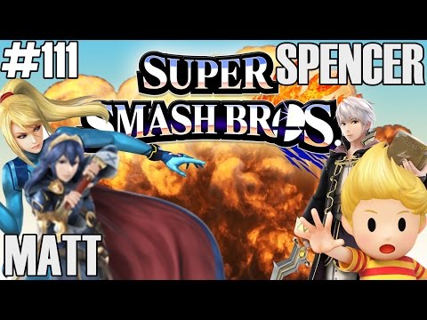Super Smash Bros 4 (1.1.2): Lucina - ZSS Vs Robin - Lucas | #111