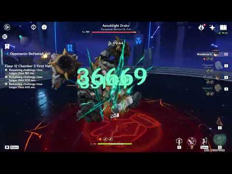 Wanderer C6 one shotting Aeonblight