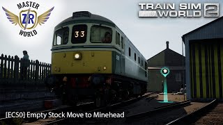 [ECS0] Empty Stock Move to Minehead - West Somerset Railway - Class 33 - Train Sim World 2