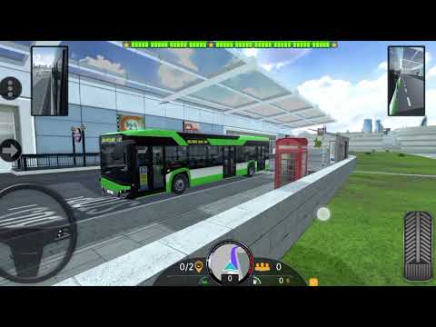 Euro Coach Bus Simulator 2020: City Bus Driving Games - Android Gameplay Indonesia bus