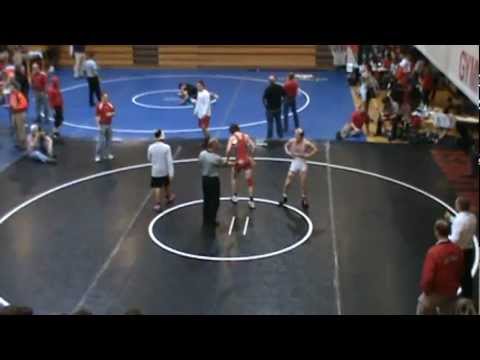 Jeremy Higgins(HHS) vs Michael Weber(RHS) 3rd place-county championships