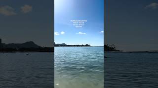 Hawaii🌈【Today’s Hawaii🏄♂️】10/11/26 9:00am #hawaii #aloha #honolulu #surfing #beach #shorts